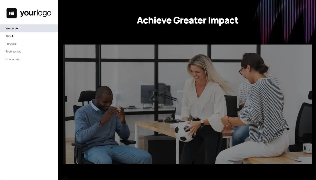 Agency Brochure Template - Pre-built layout