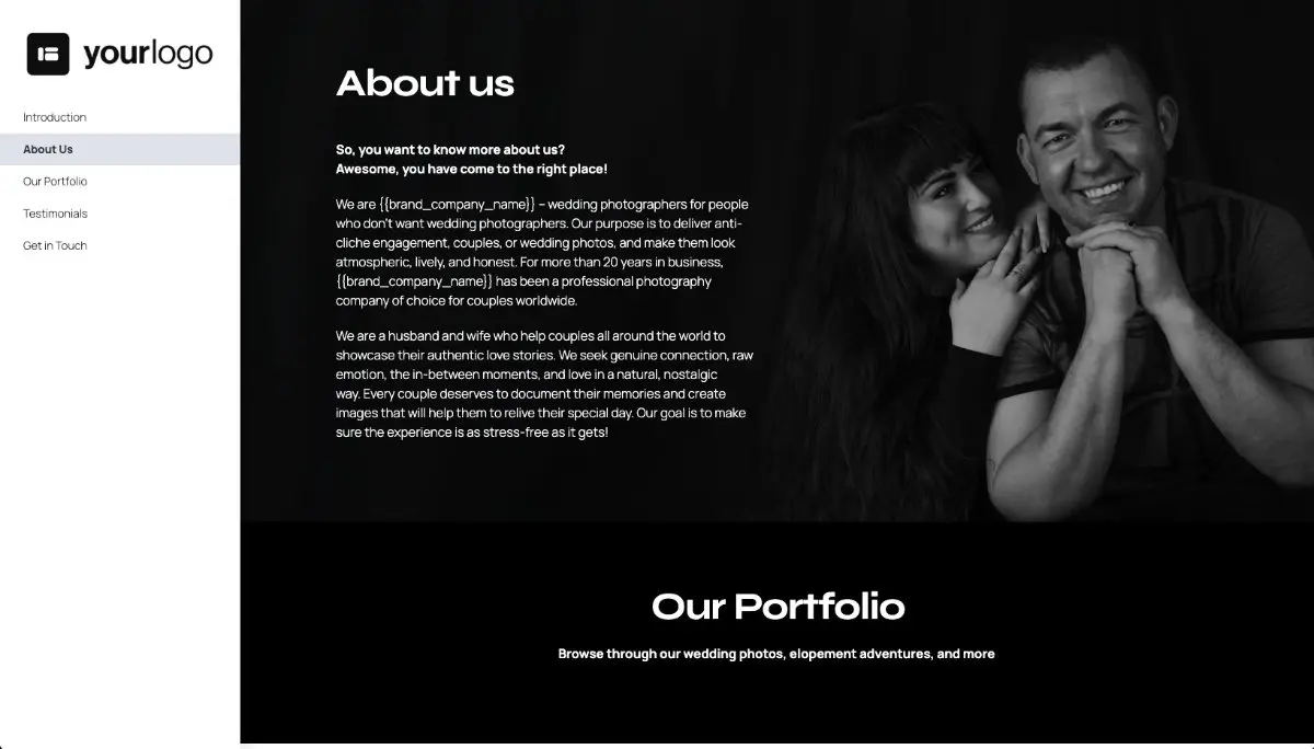 Creative Brochure Template Slide 3