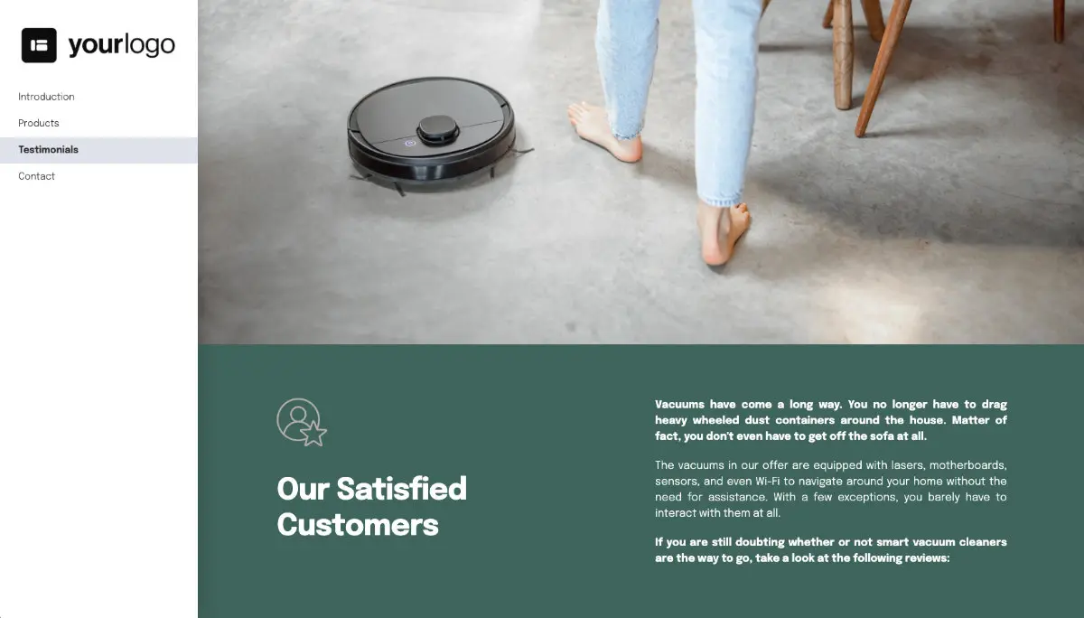 Product Brochure Template Slide 4