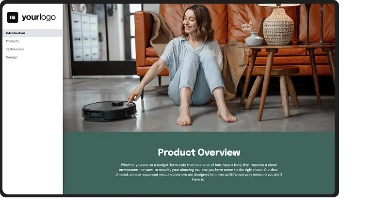 Brochure Template Design, Editable Format.