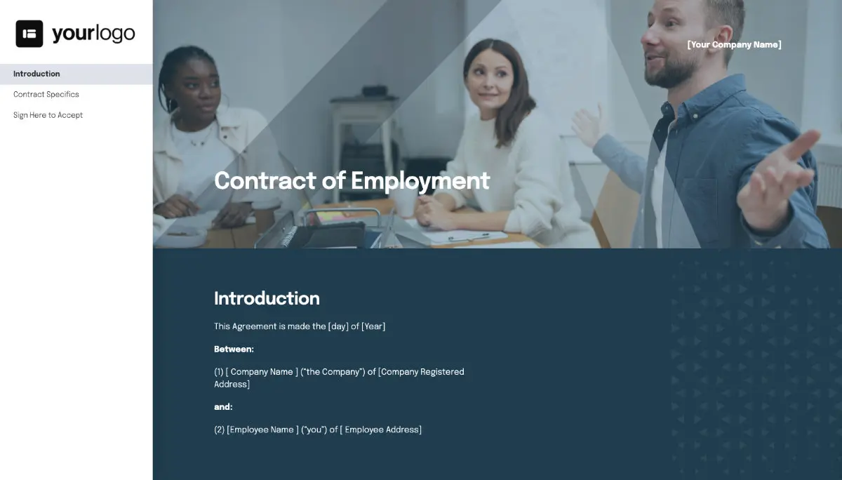 Employment Contract Template (UK) - The legal basics