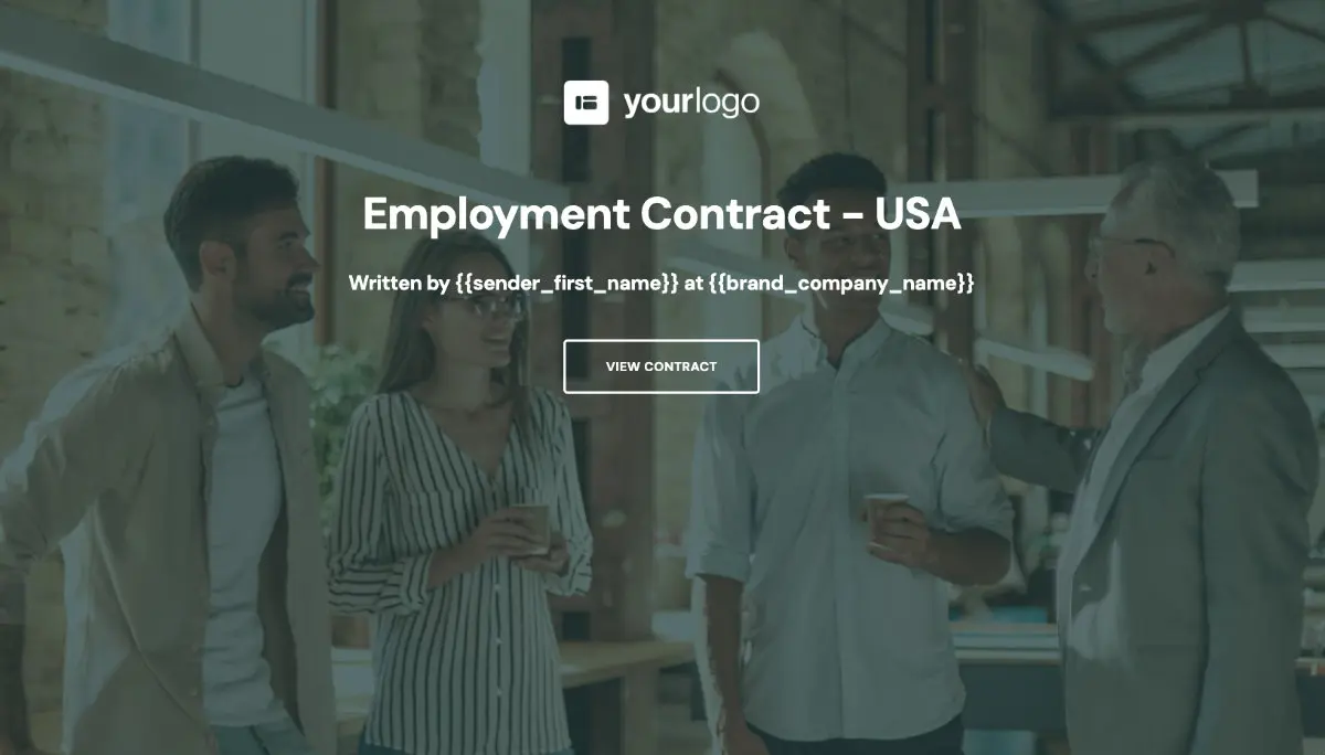 Employment Contract Template (US)