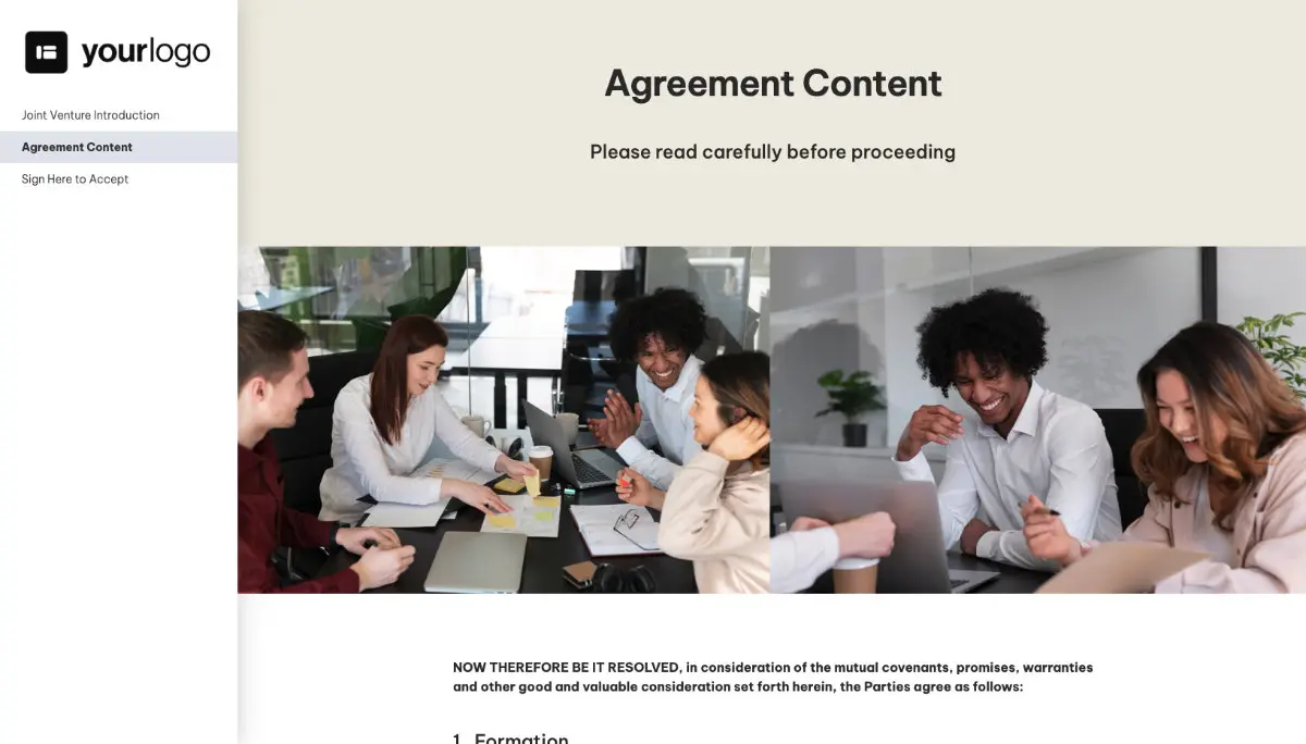 Joint Venture Agreement Template (UK) Slide 3