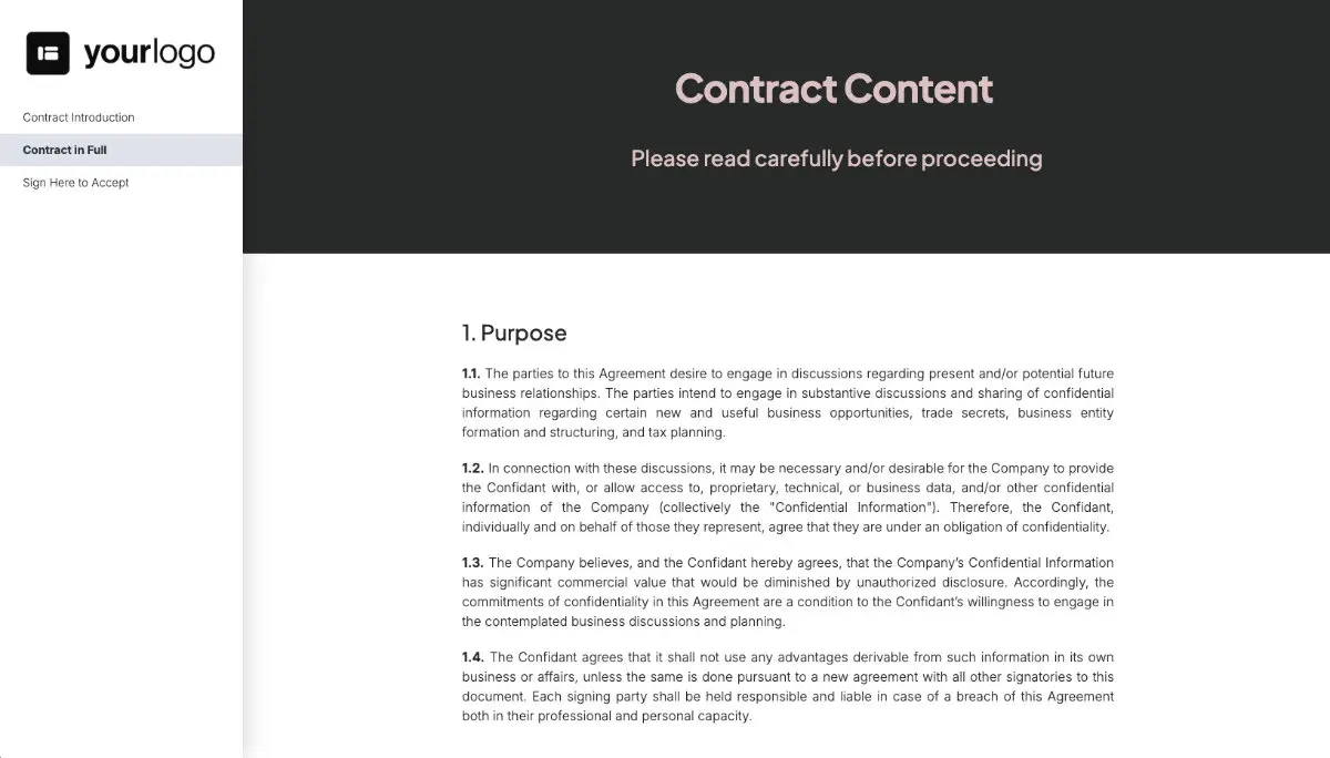 Non Circumvention Agreement Template (US) - The Contract