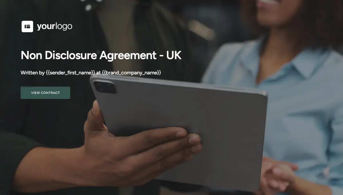 Non Disclosure Agreement Template (UK)