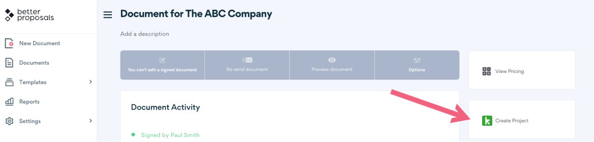 Connect Keap to Better Proposals - Step1