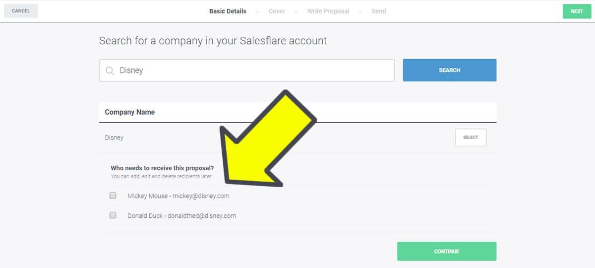 Connect Salesflare to Better Proposals - Step2