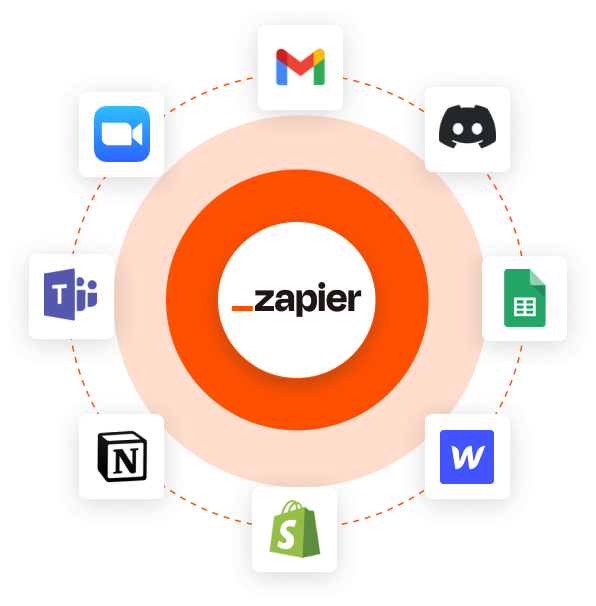 Zapier Integrations illustration