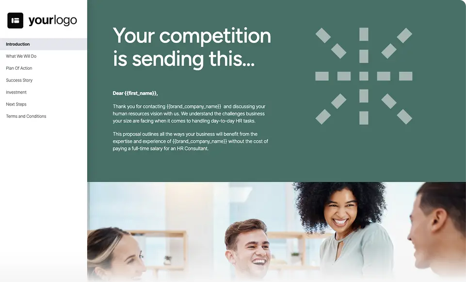 Better Proposals Template