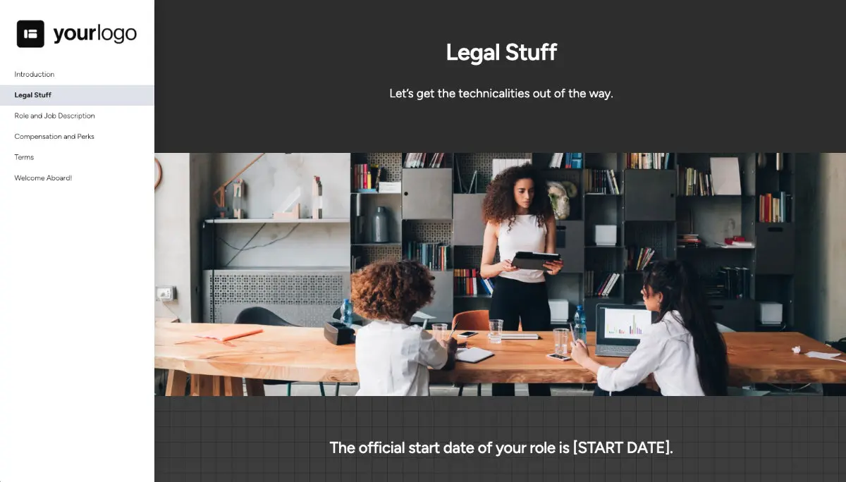 Senior Copywriter Job Offer Template Slide 3