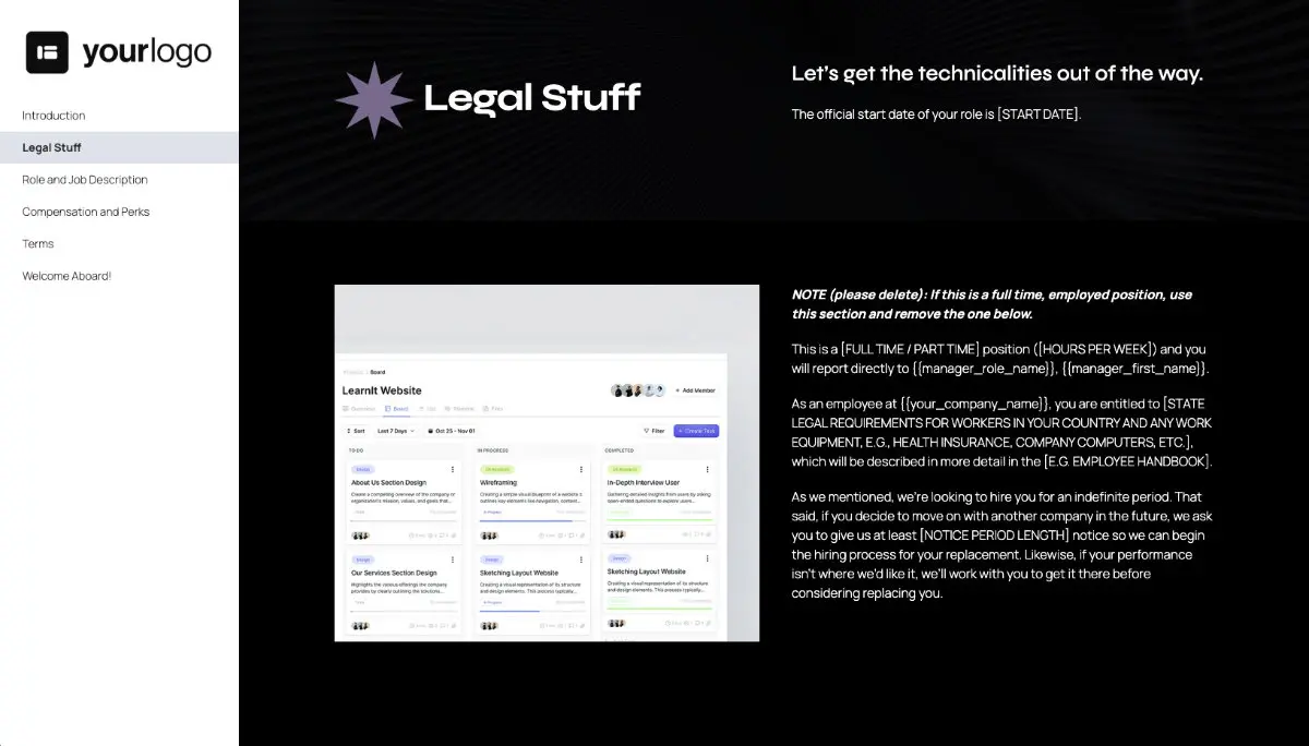 UI/UX Designer Job Offer Template Slide 3
