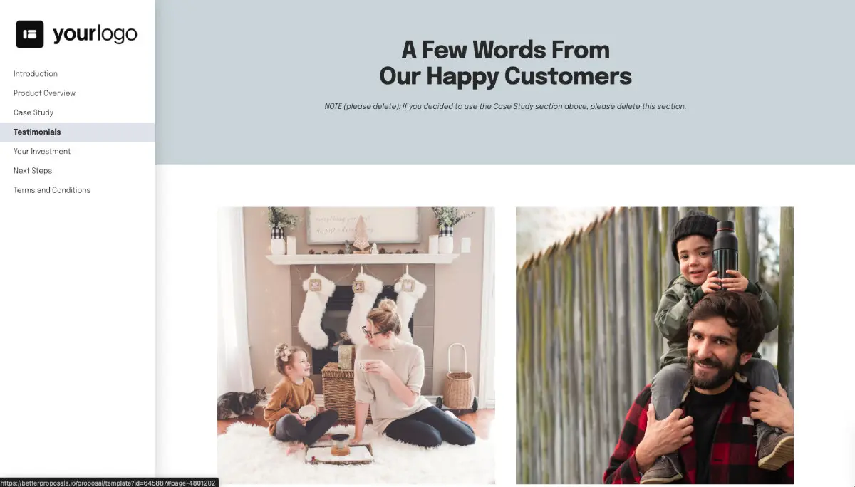 General Product Proposal Template - Light Blue Slide 5