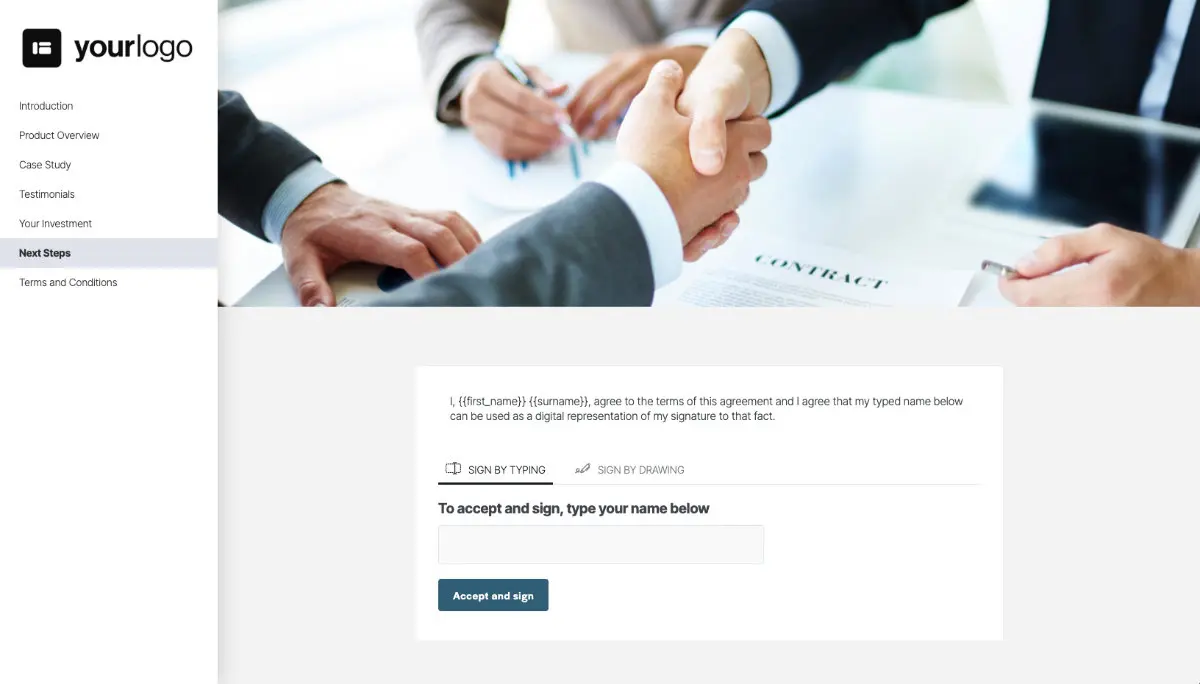 General Product Proposal Template - Medium Blue Slide 7