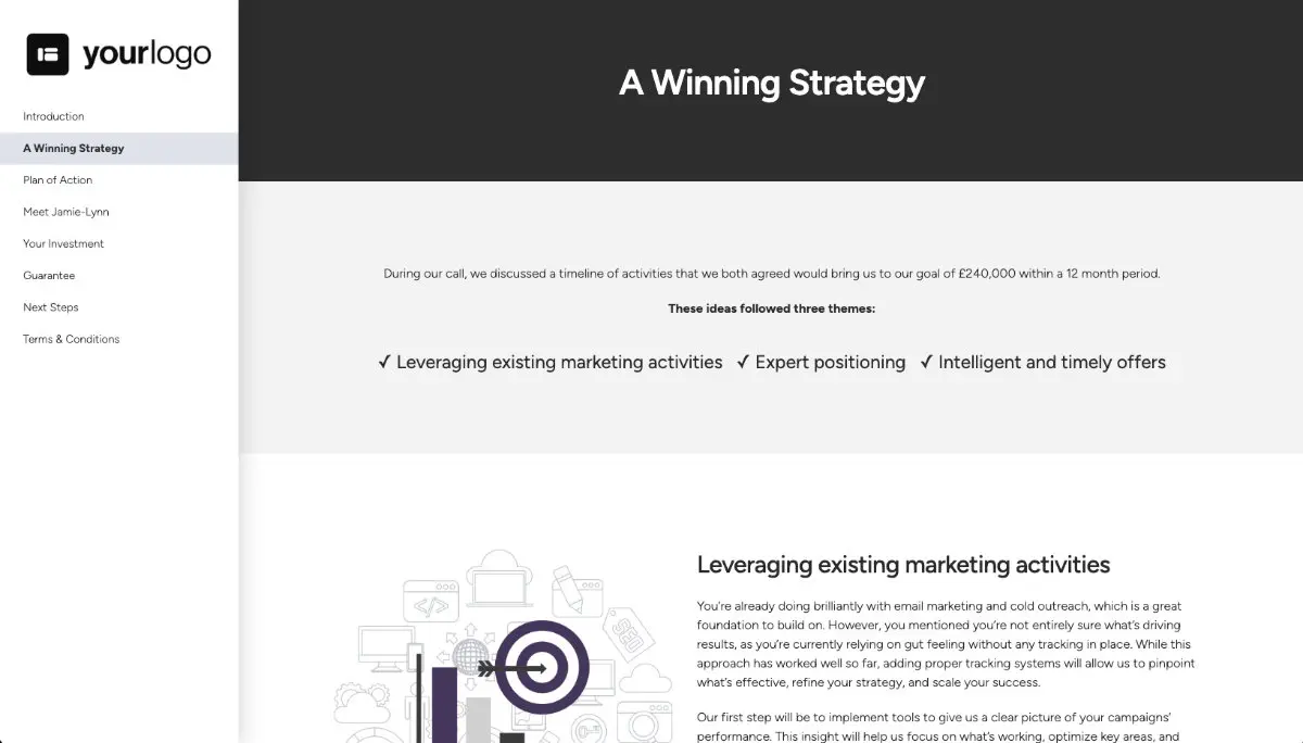 Business Coaching Proposal Template Slide 3