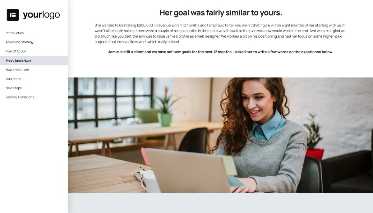 Business Development Proposal Template - Pricing