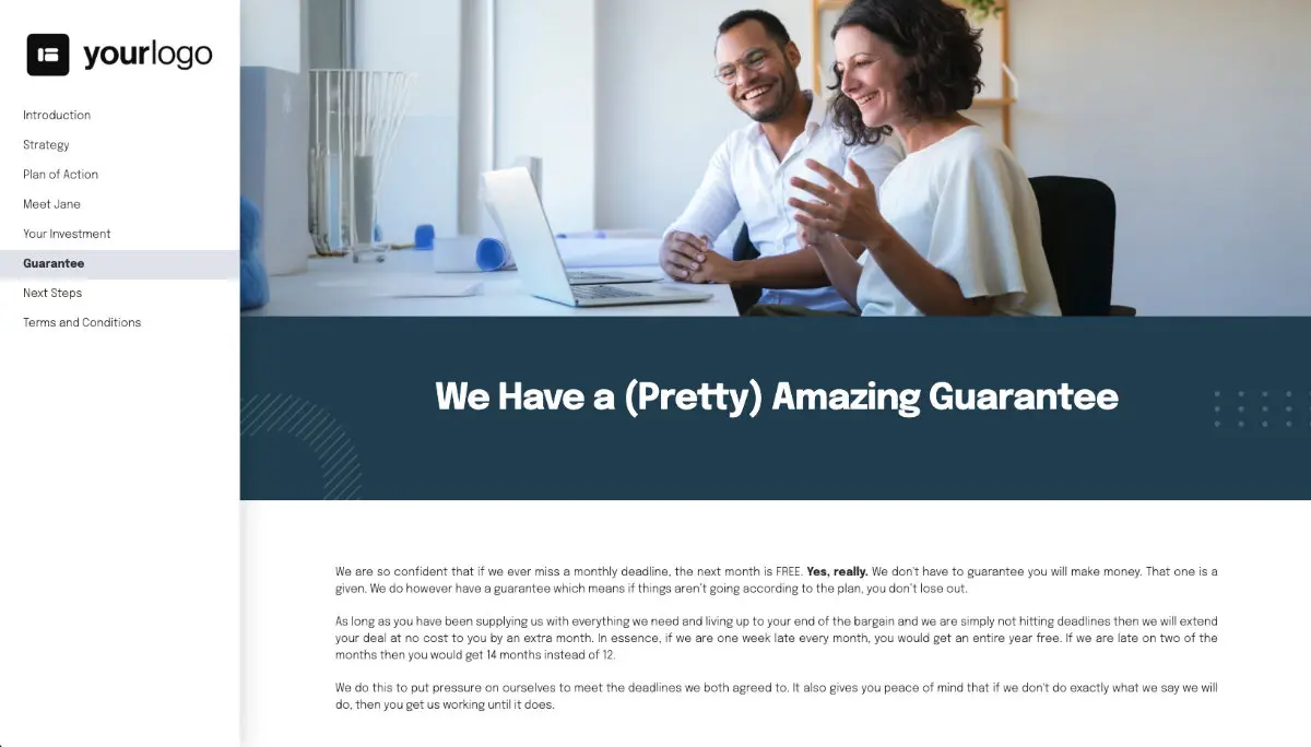 Consulting Proposal Template Slide 7