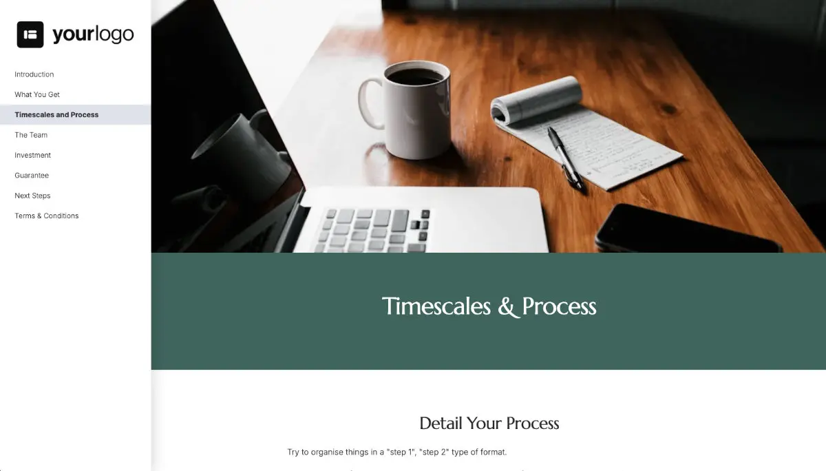 Sales Proposal Template Slide 4