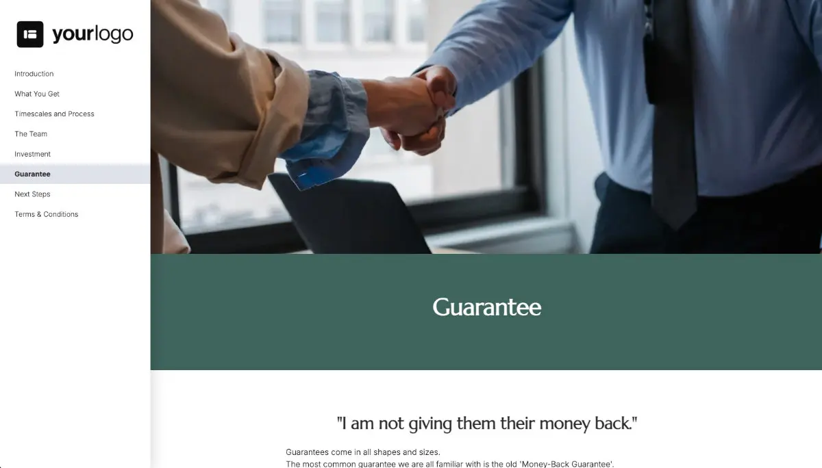 Sales Proposal Template Slide 7