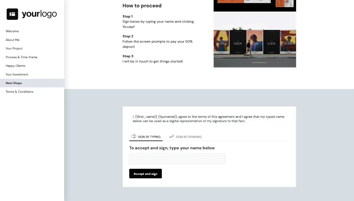 Freelance Design Proposal Template Slide 8