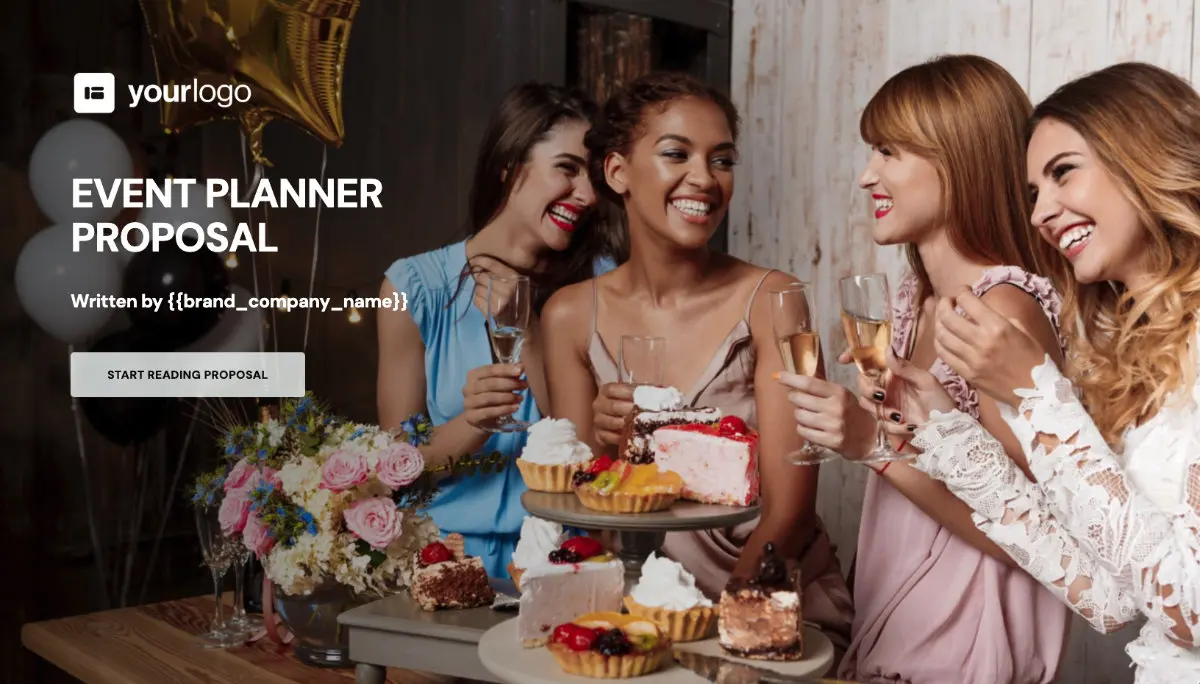 Event Planning Proposal Template