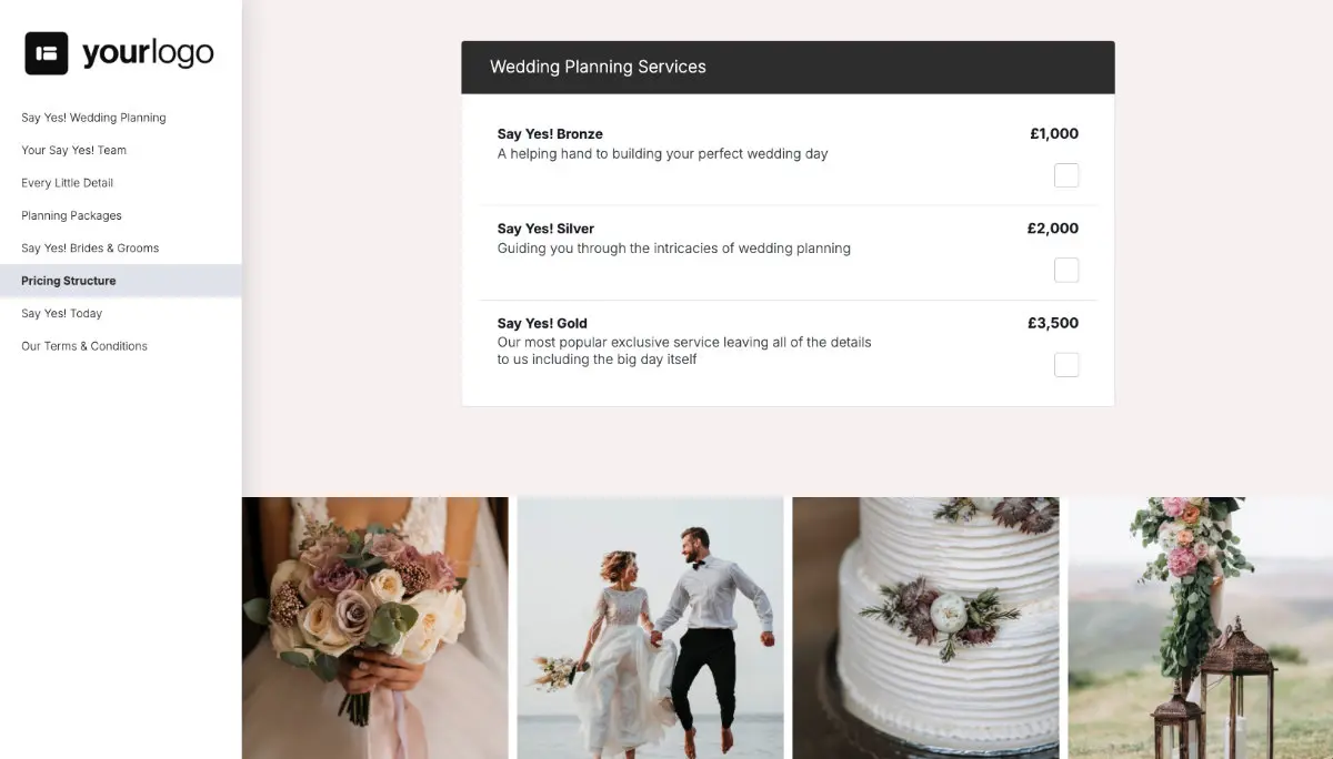 Wedding Planner Proposal Template Slide 7