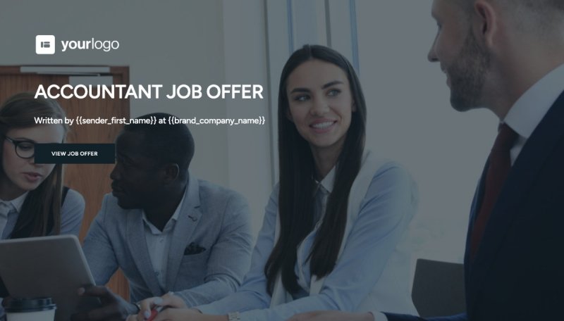 Accountant Job Offer Template