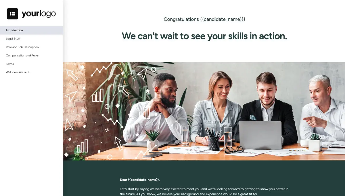 PPC Specialist Job Offer Template - Pre-Written Introduction