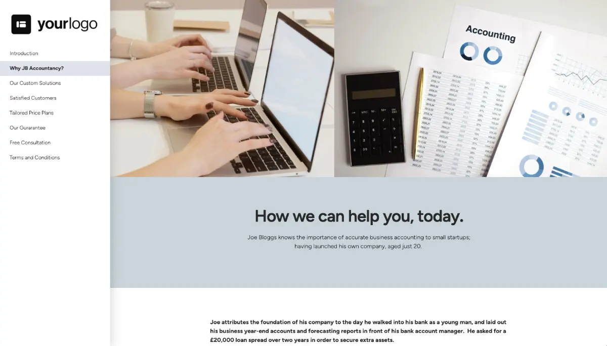 Accounting Proposal Template Slide 3