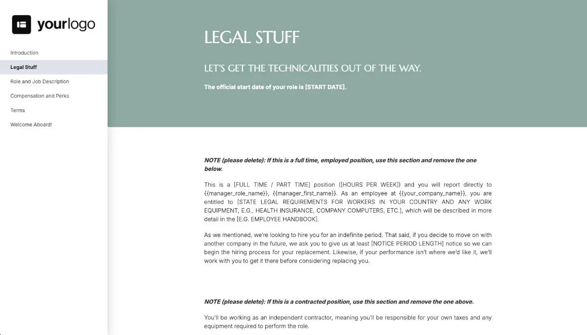 Copywriter Job Offer Template Slide 3