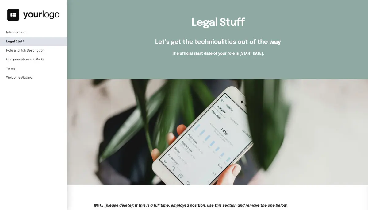 SEO Specialist Job Offer Template Slide 3