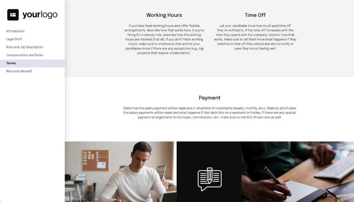 Content Writer Job Offer Template Slide 6