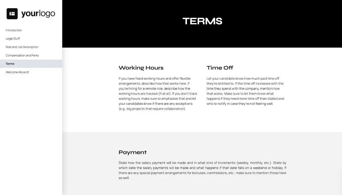 Graphic Designer Job Offer Template Slide 6