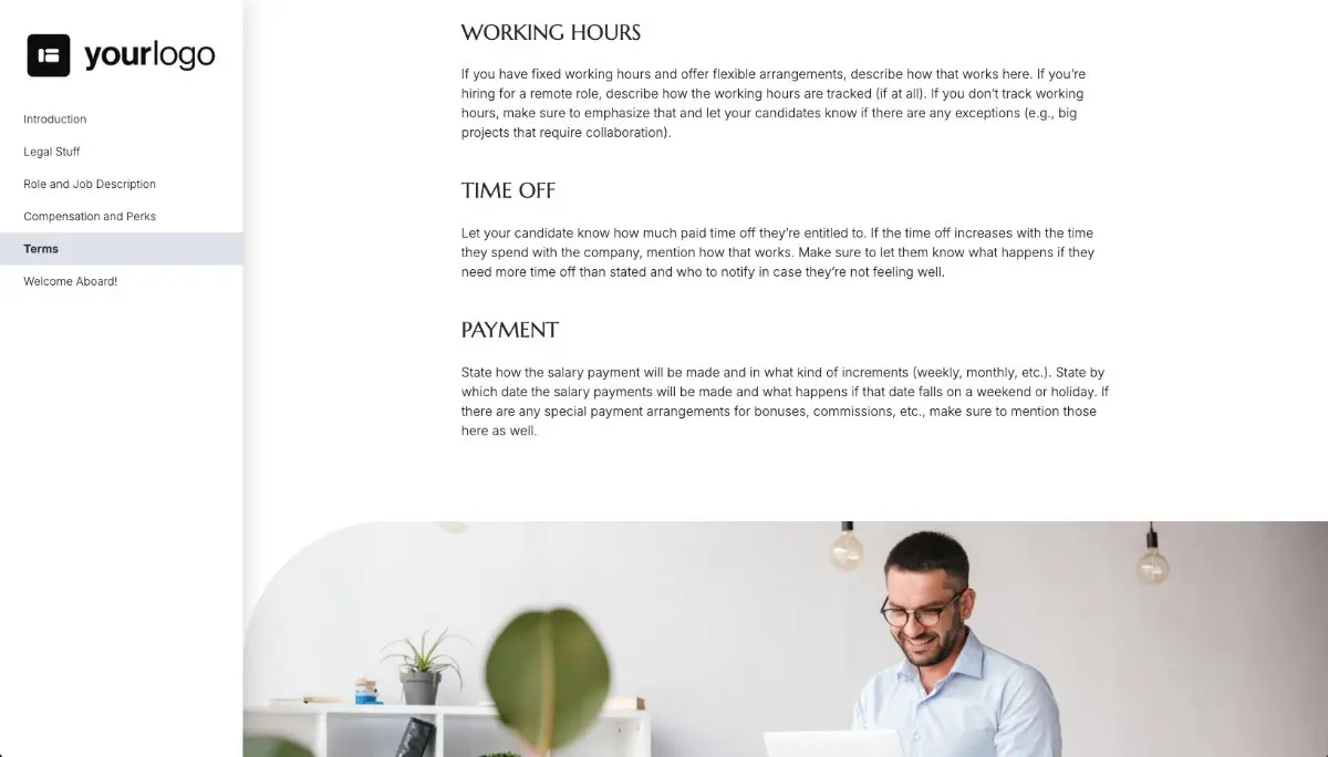 Copywriter Job Offer Template Slide 6