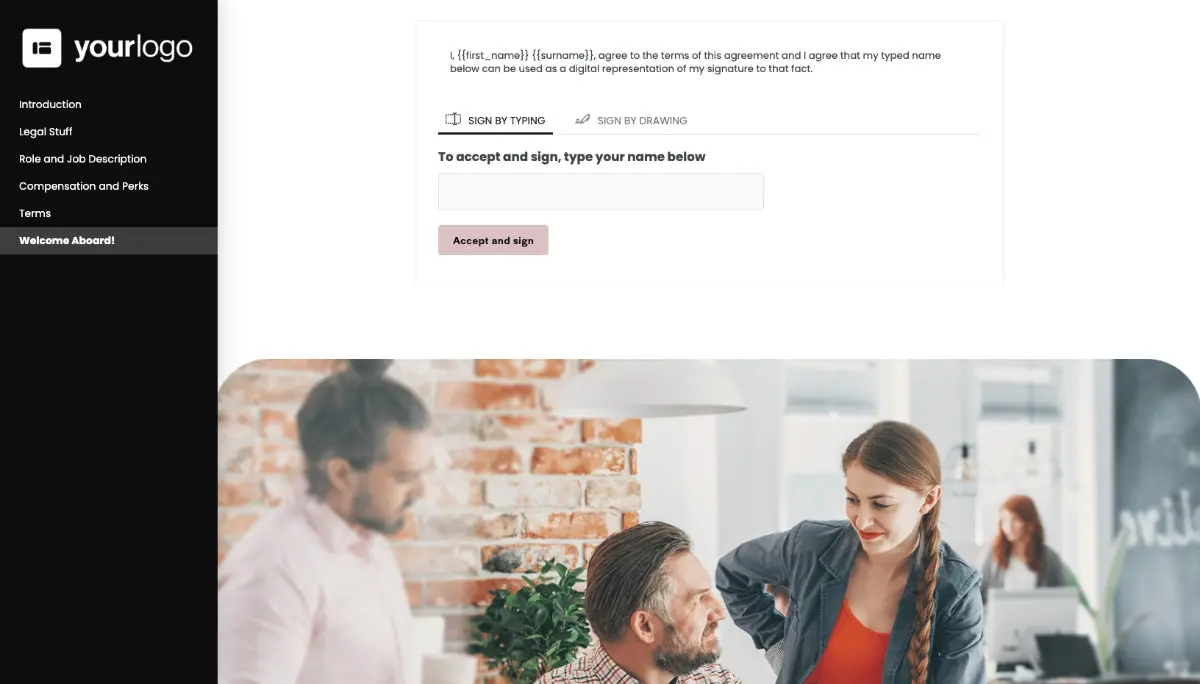 Email Marketer Job Offer Template - Accepting the Offer Digitally