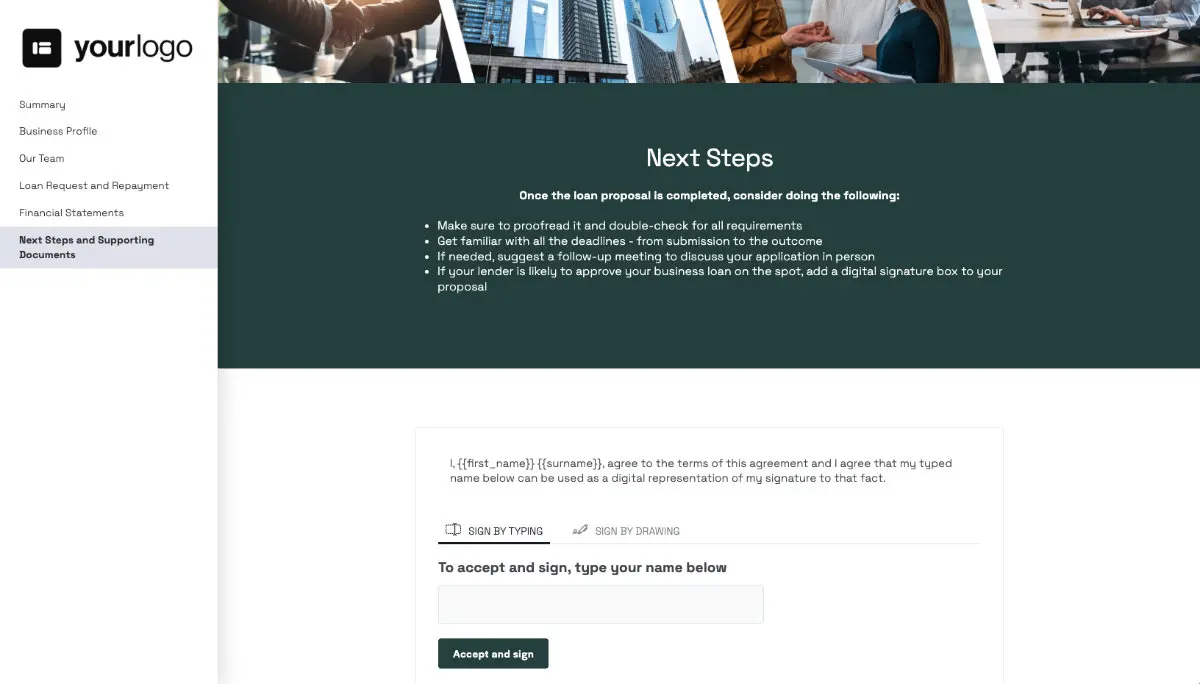 Business Loan Proposal Template Slide 8