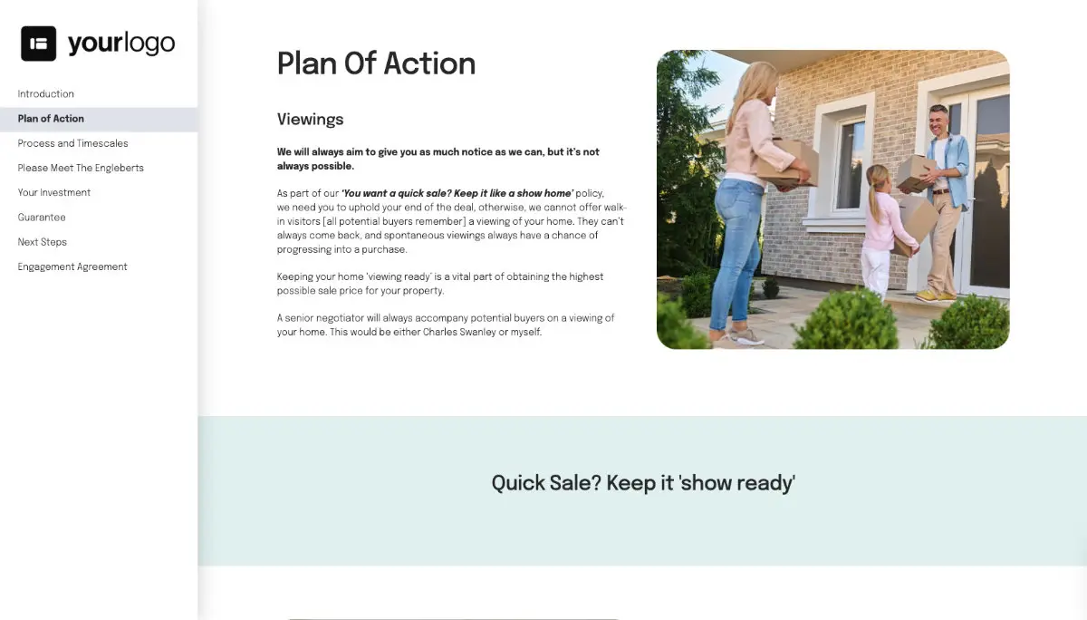 Estate Agent Proposal Template Slide 3