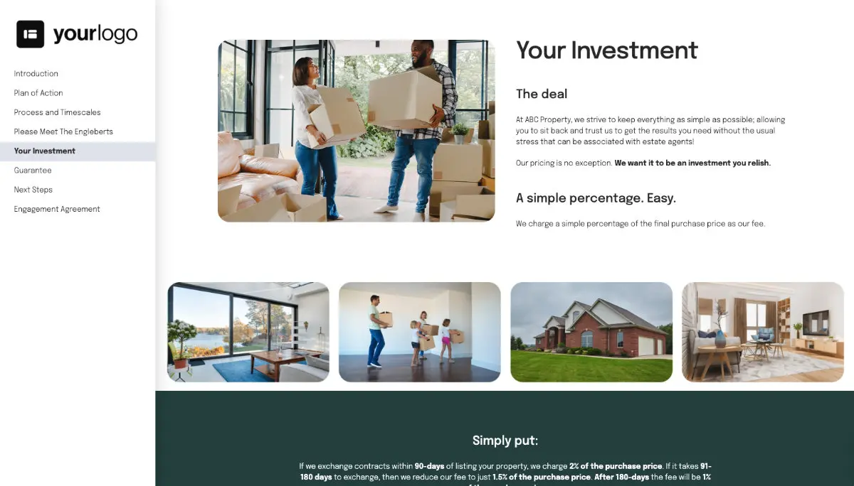 Estate Agent Proposal Template Slide 6