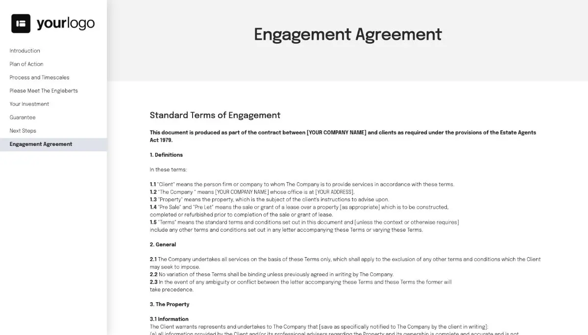 Estate Agent Proposal Template Slide 9