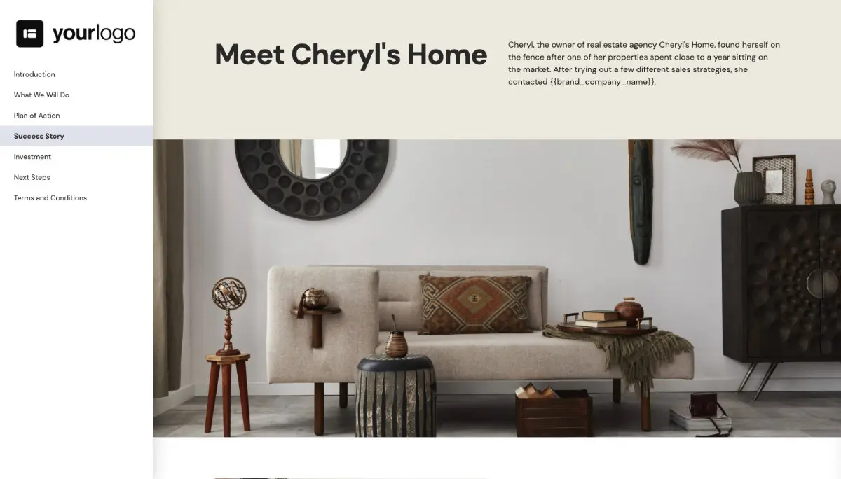 Home Staging Proposal Template Slide 5