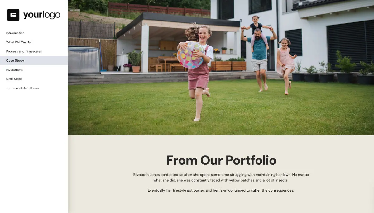 Lawn Maintenance Proposal Template Slide 5