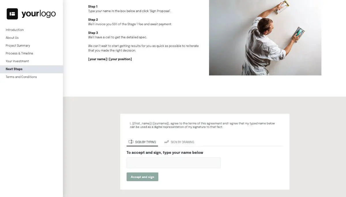 Painting Proposal Template Slide 7