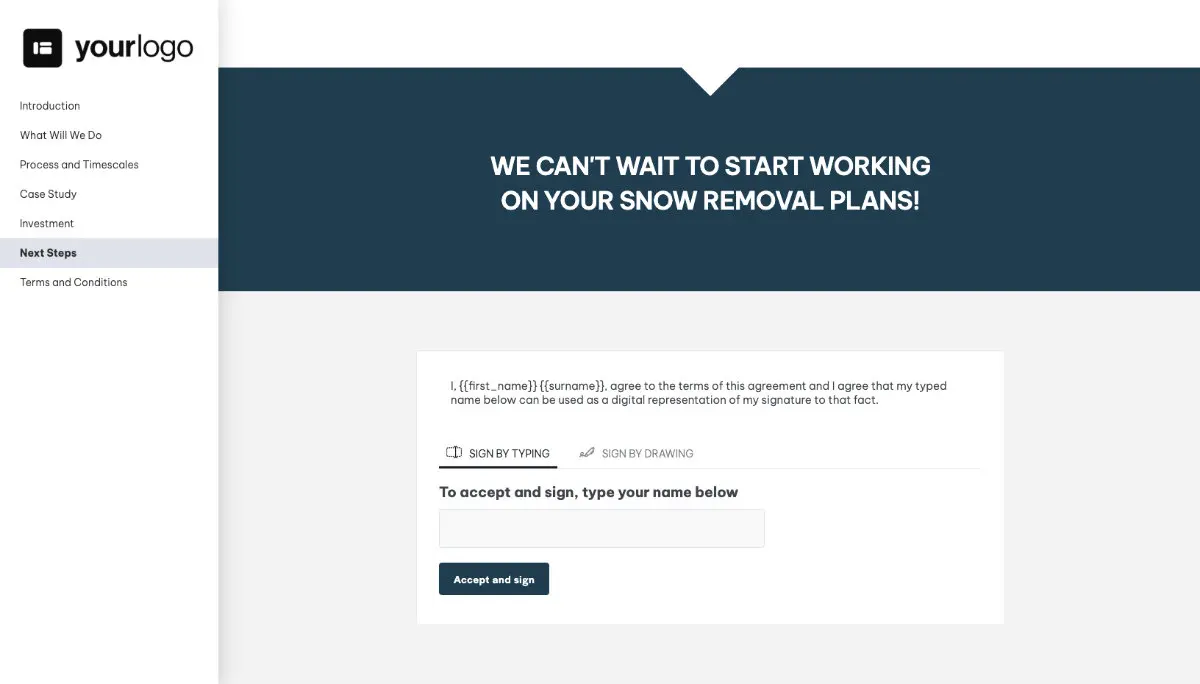 Snow Removal Proposal Template Slide 7