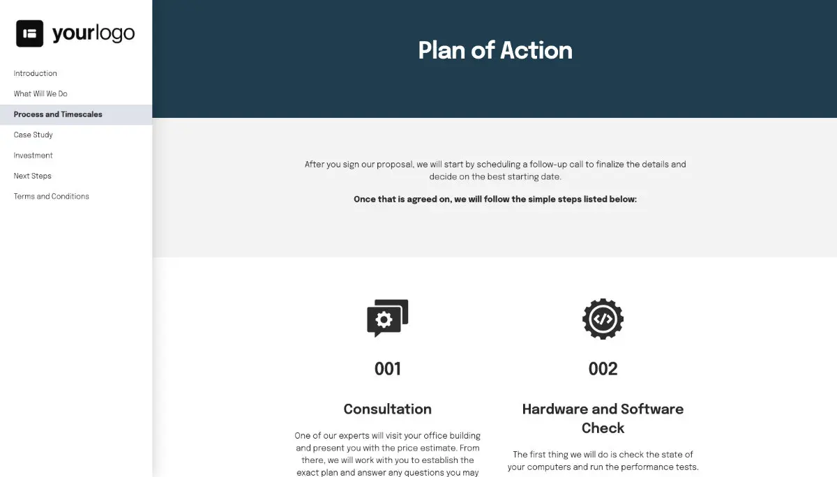 Computer Repair Proposal Template Slide 4