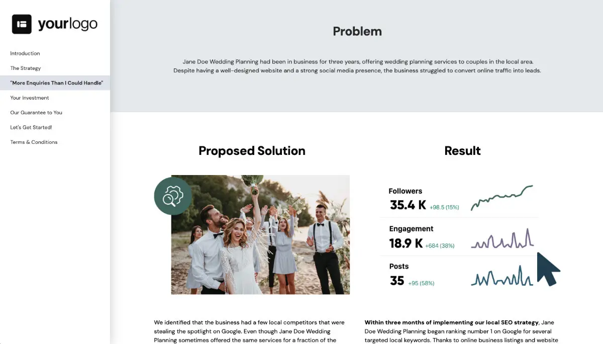 Local SEO Proposal Template Slide 4