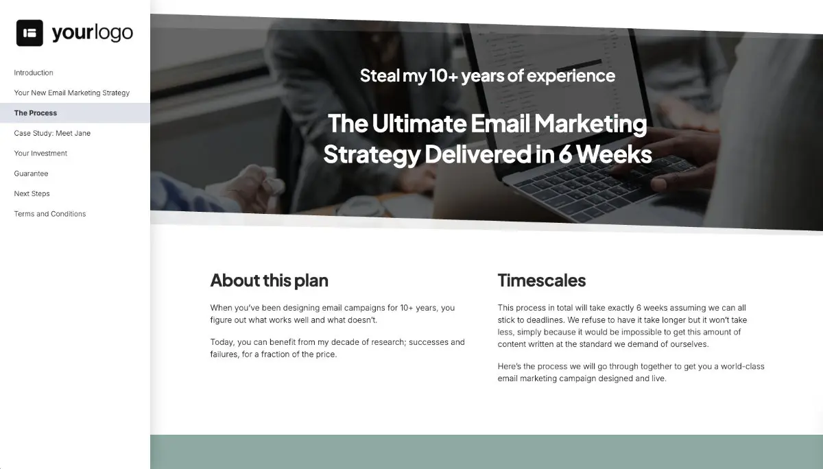 Email Marketing Proposal Template Slide 4