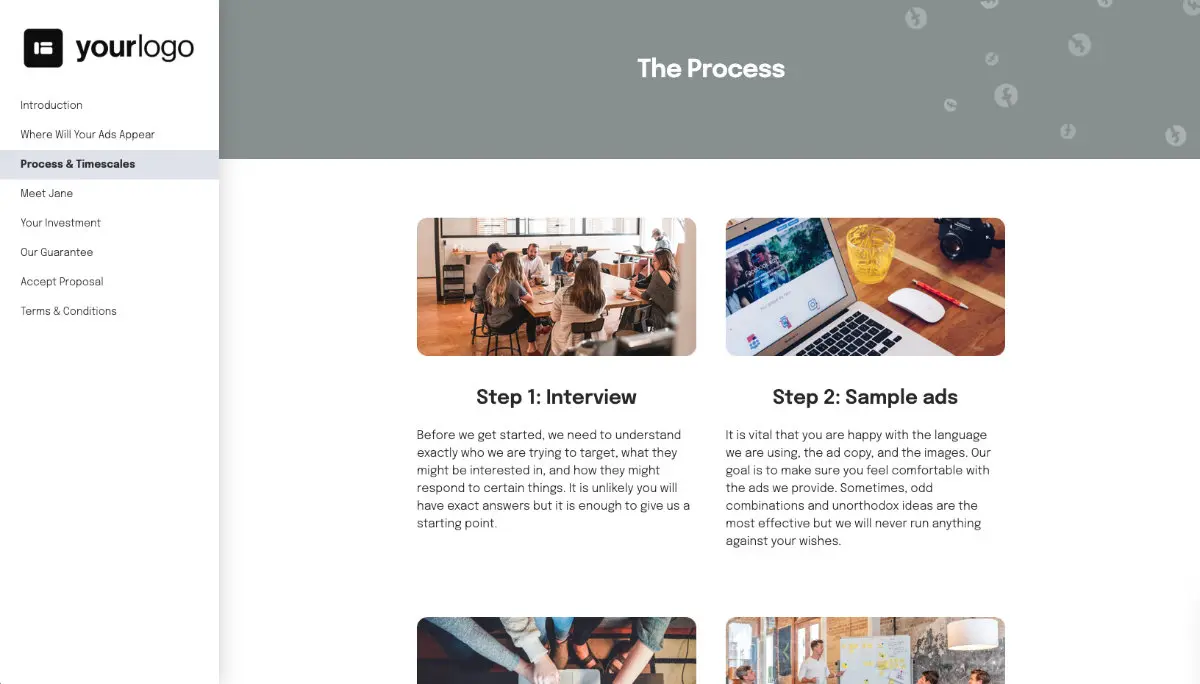 Facebook Ads Proposal Template Slide 4