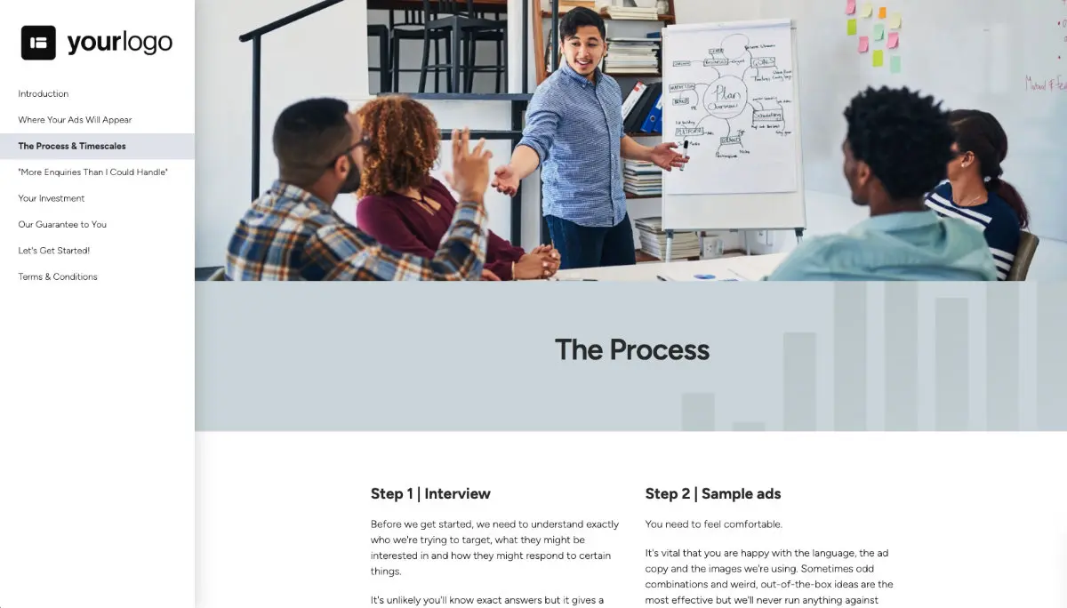 Google Adwords Proposal Template Slide 4