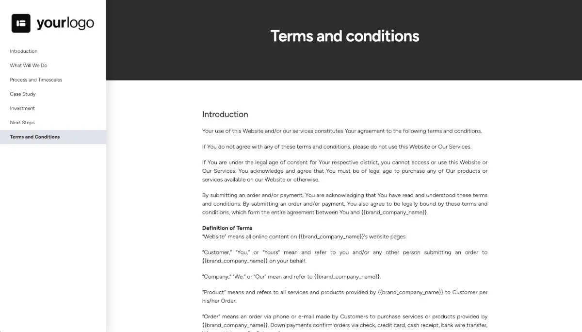 Ghostwriting Proposal Template - Pre-written contract