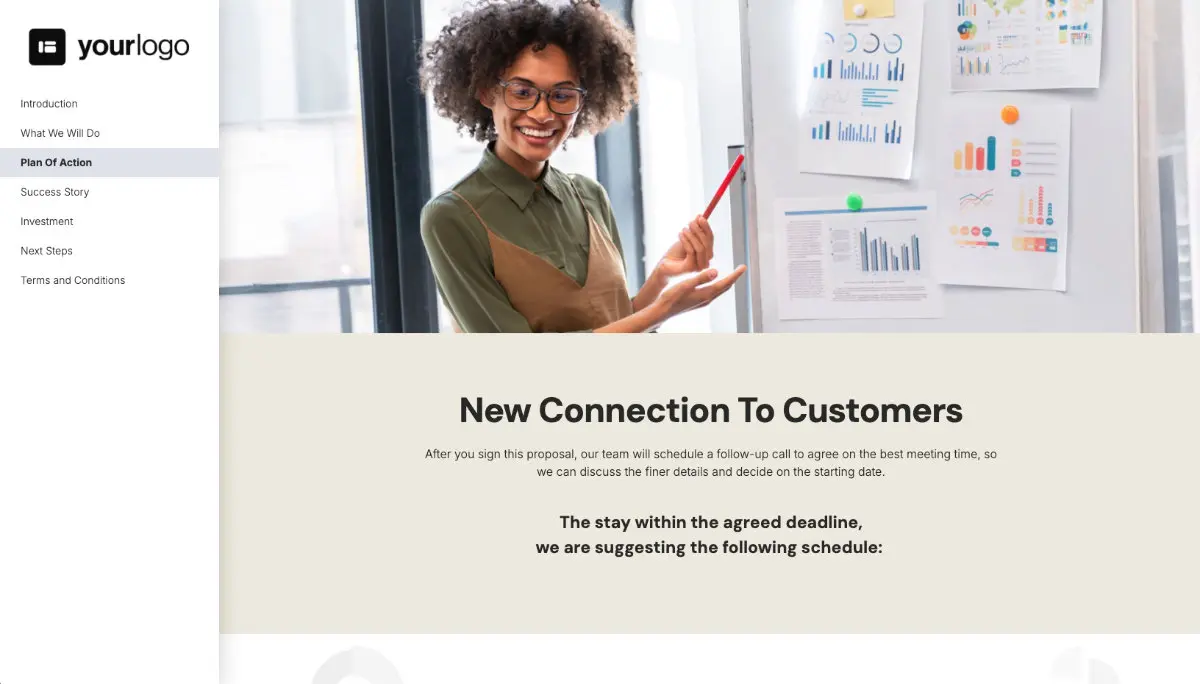 Market Research Proposal Template - Processes and timelines