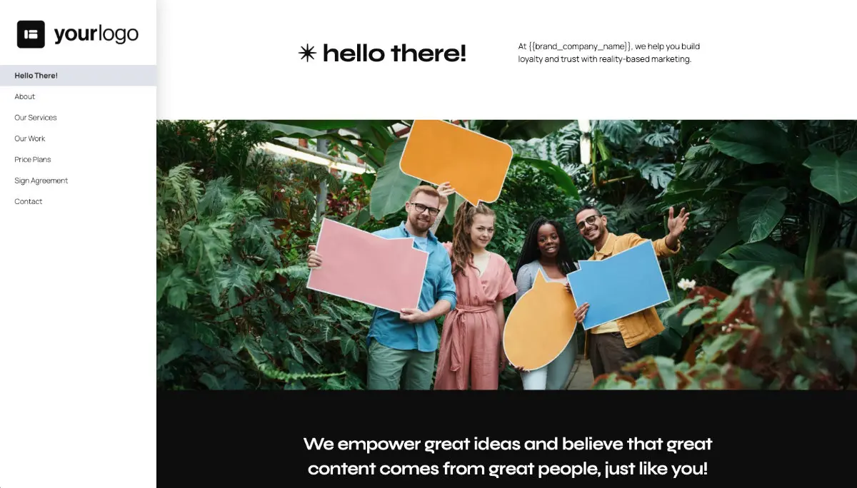 Marketing Agency Proposal Template Slide 2